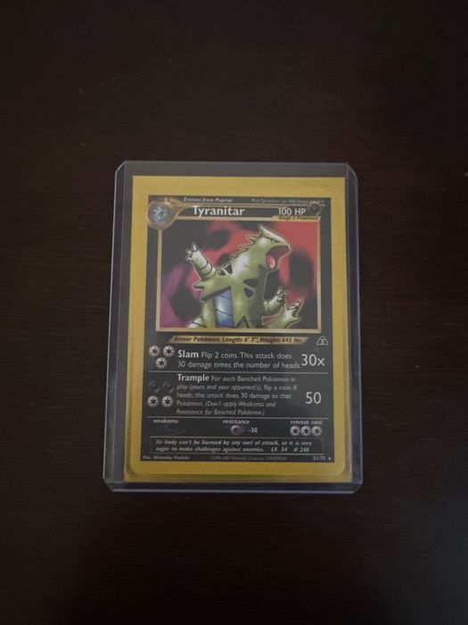 Tyranitar 31 Neo Discovery