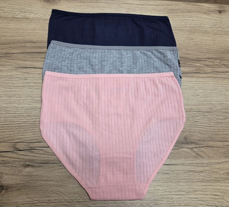 Majtki Damskie komplet 3sztuki 2XL