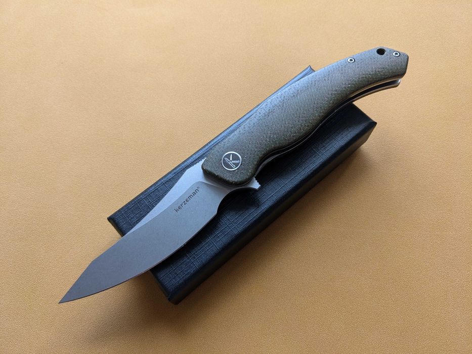 Нож Kerzeman KZ648. micarta. нож складной. складний ніж