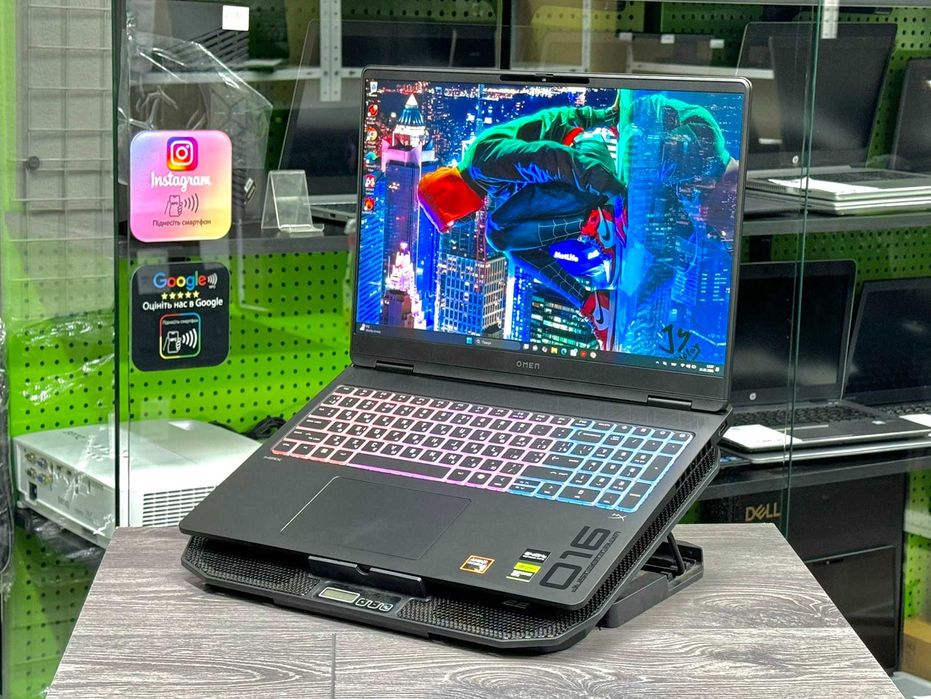 Ігровий ноутбук HP Omen Max 16z-ak000 / Ryzen AI 9 Hx 375 / RTX 5060