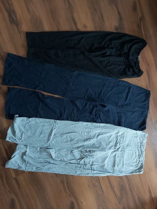 Spodnie dresy leginsy ciązowe - 3 pary