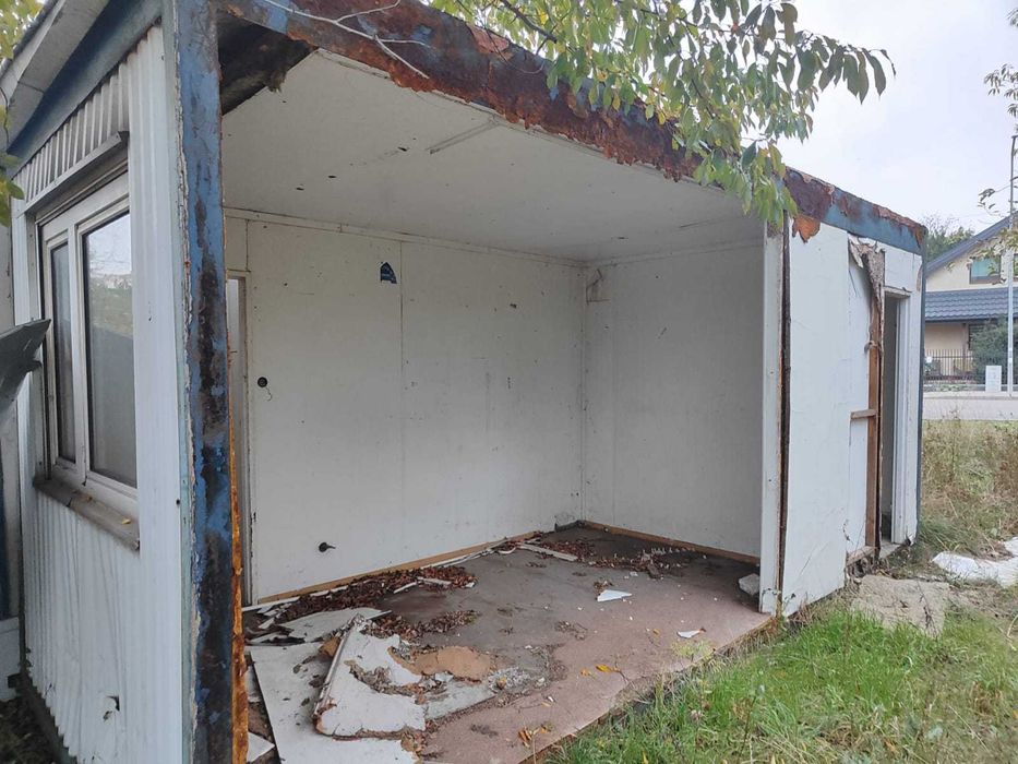 Rama kontenerowa - kontener budowlany / Warszawa