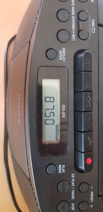 Radio magnetofon SONY