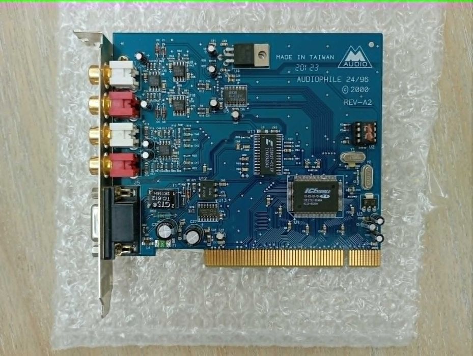 Retro - Placa de som PCI M-Audio Audiophile 24/96