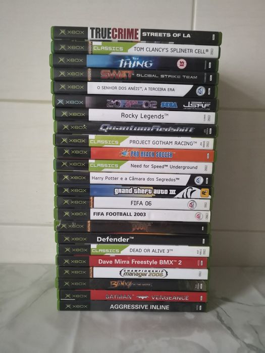 Jogos Xbox originais