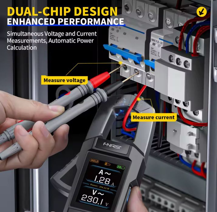 Токовые клещи FNIRSI DMC-100