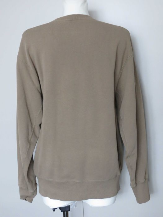 Nike bluza brown brązowa bez kaptura S ze ściągaczami