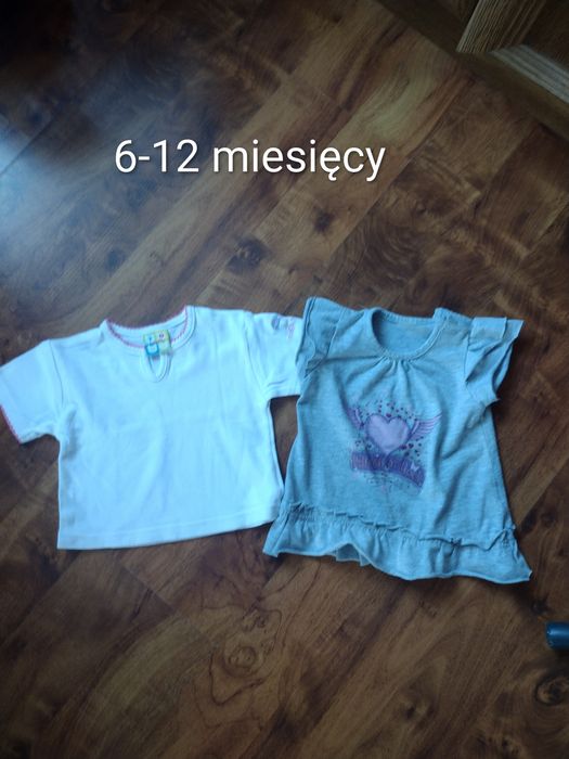 Bluzeczki 6-12 miesięcy
