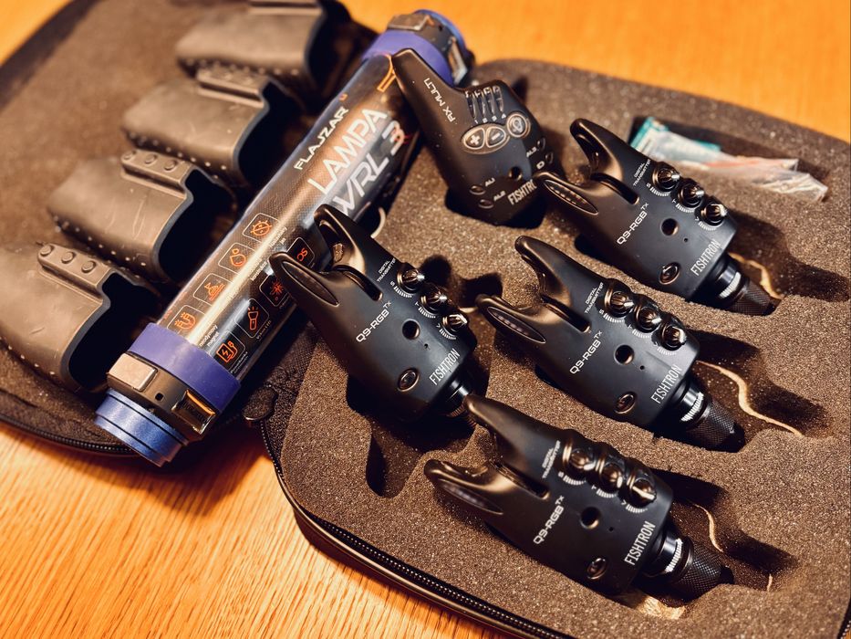 Sygnalizatory Flajzar Fishtron Q9-RGB tx 4+1 lampa. WRL3