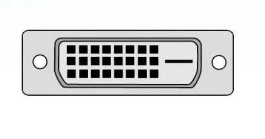 Adaptador HDMI DVI-D Preto e dourado