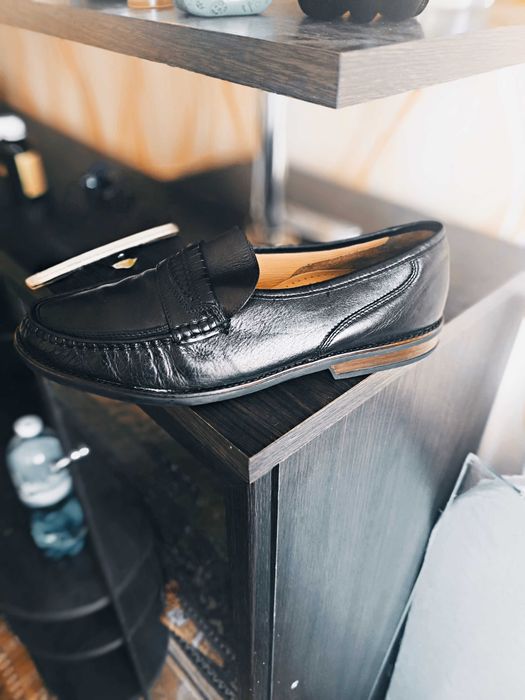 Мужские кожаные мокасины лоферы Gallus размер EU 44 28.5 НОВЫЕ Австрия