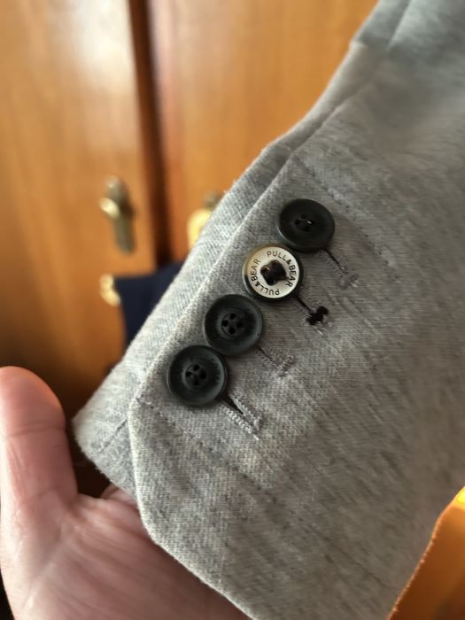 Blazer cinza da Pull&bear