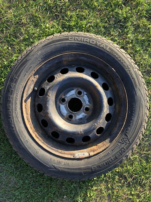 Koła 14 175/65 Uniroyal zima, stalówki