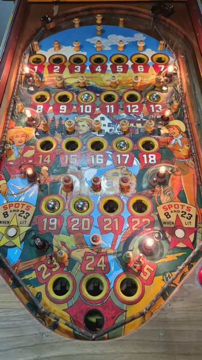 Pinball Bingo de 1952