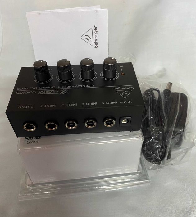 Amplificador behringer micromix mx400