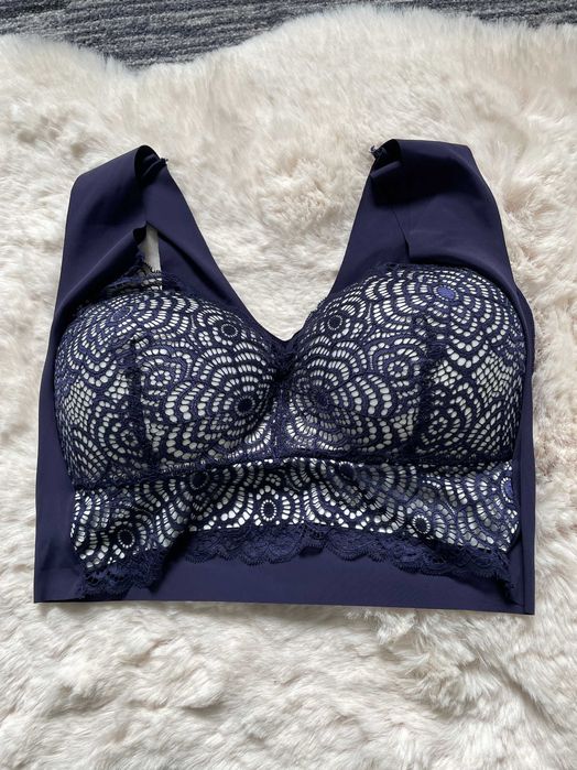 1x stanik granatowy XL