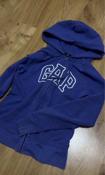 винтажная кофта на змейке GAP