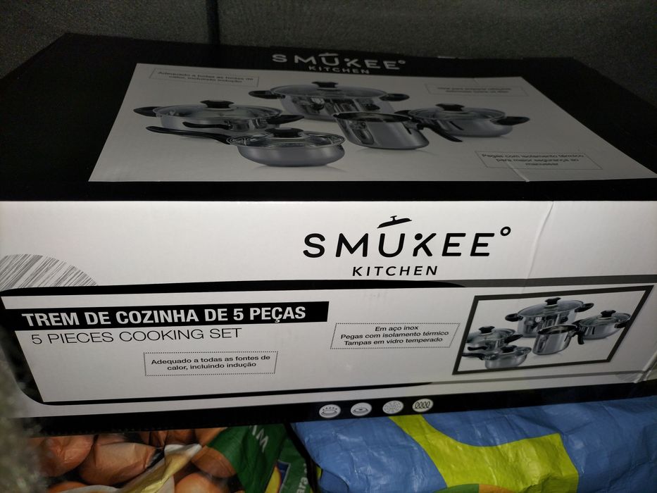 Vendo trem de cozinha NOVO em Aço inox