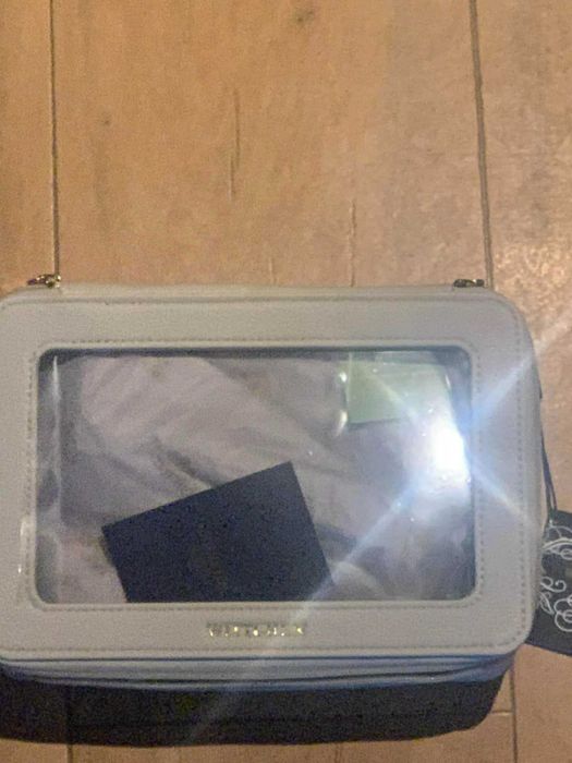 Wittchen kosmetyczka podróżna kuferek organizer ekoskóra z lusterkiem