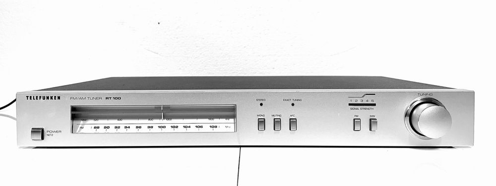 TELEFUNKEN RT-100 Radio AM/FM Stereo Tuner Audio HiFi