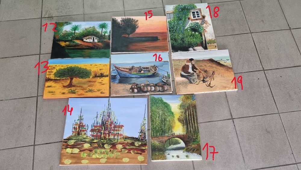 Various Paintings - Hand-Painted - €564738771596417122