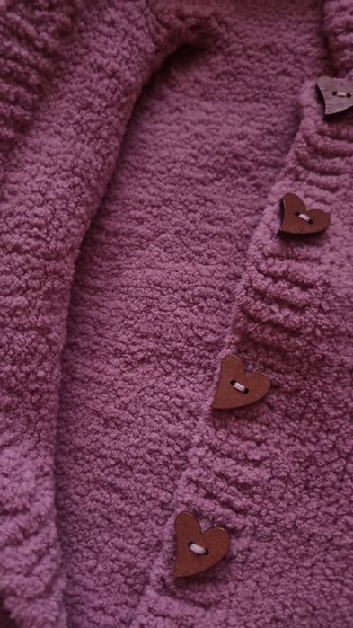 Теплий комбінезон для дівчинки 3-6 міс