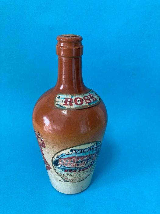 Garrafa em cerâmica Rosé Vical Antiga