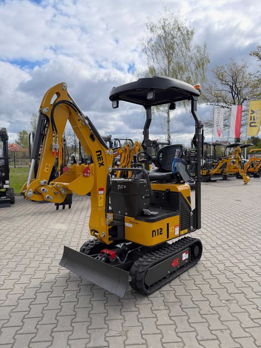 Nowa NEX N12 Full silnik YANMAR 3 sekcyjna pompa SHIMADZU
