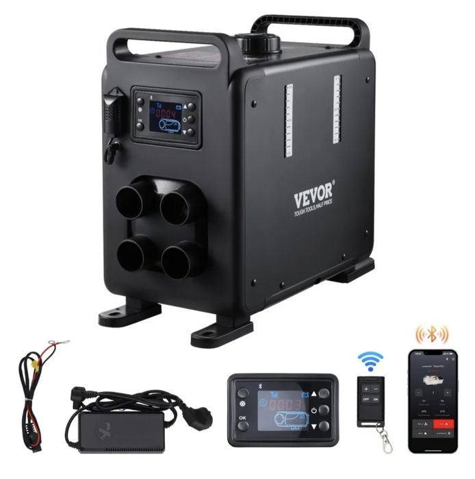 Aquecedor Diesel 8kW (Alta Potência) 3 modelos disponíveis