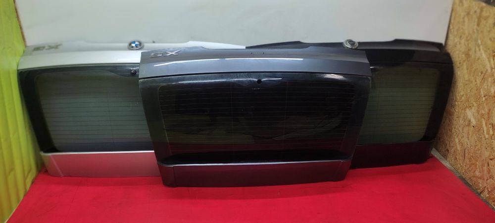 Верхняя крышка багажника BMW X5 E53 нижняя Ляда верхня БМВ Х5 Е53 скло