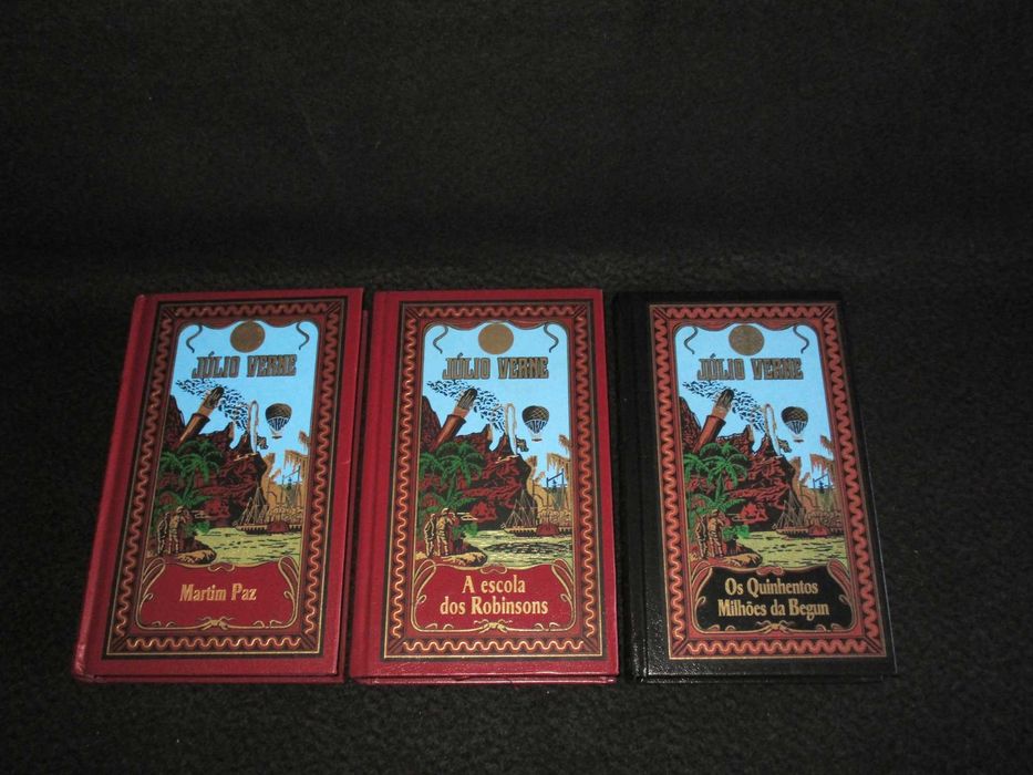 Livros de Júlio Verne e Alexandre Dumas