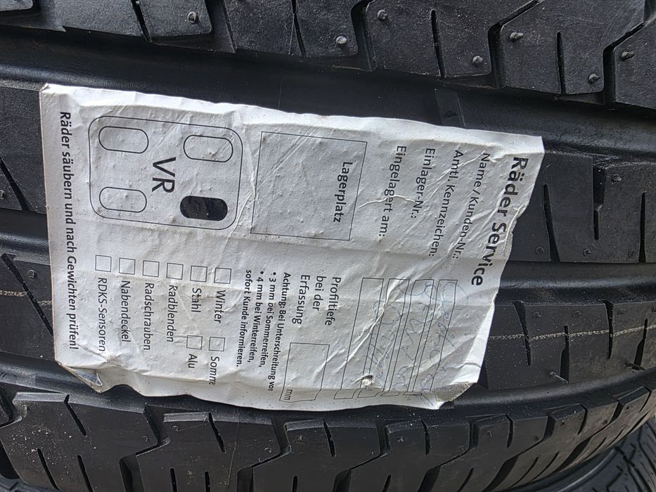 Koła Vw t5 . Opony 205/65R16C