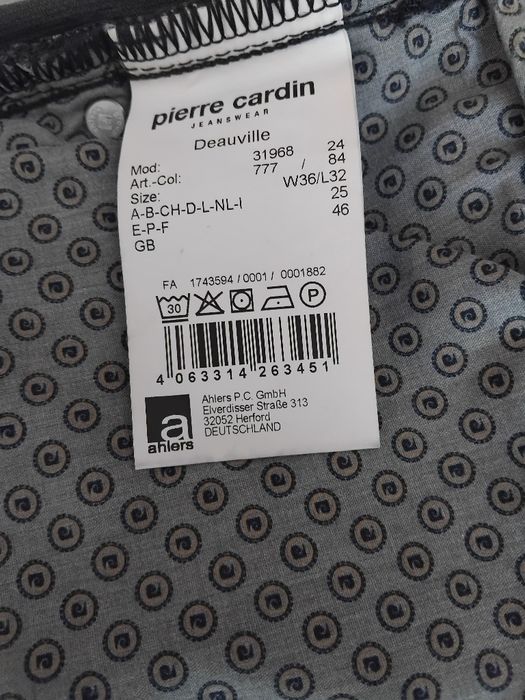 Pierre Cardin spodnie męskie L
