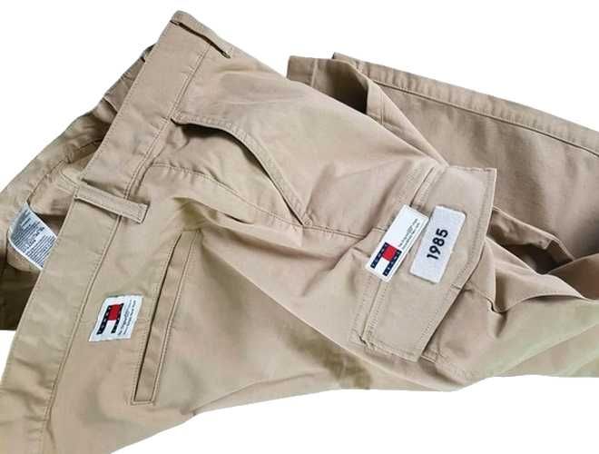 Spodnie Tommy Jeans Austin -Cargo męskie Tommy Hilfiger nowe - W38/L34