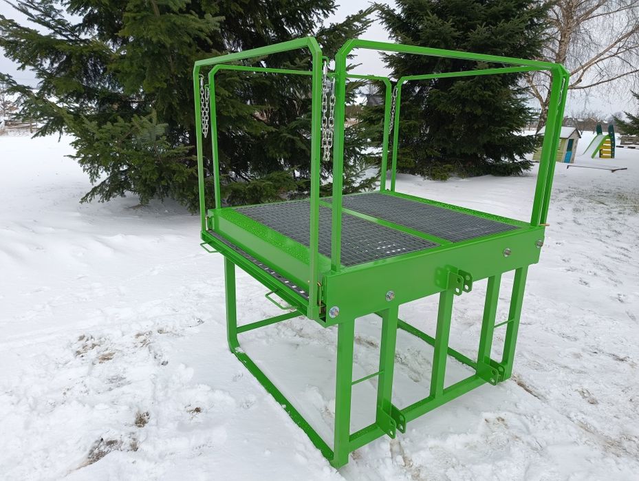 Balkon sadowniczy platforma pomost do cięcia sadu