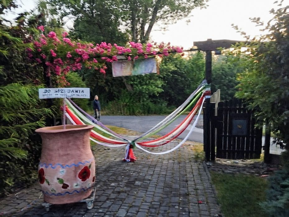 Amfora na deszczówkę