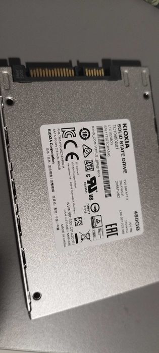 Veloz Disco Rígido Interno SSD 2.5" KIOXIA Exceria 480GB SATA