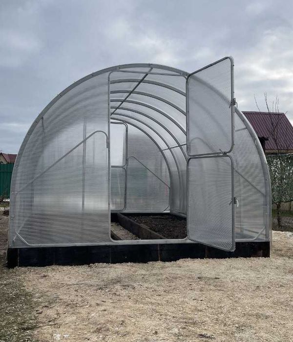 Szklarnia ogrodowa WOLA PRO 20x40mm 3x4m 3x6m 3x8m 3x10m 3x12m