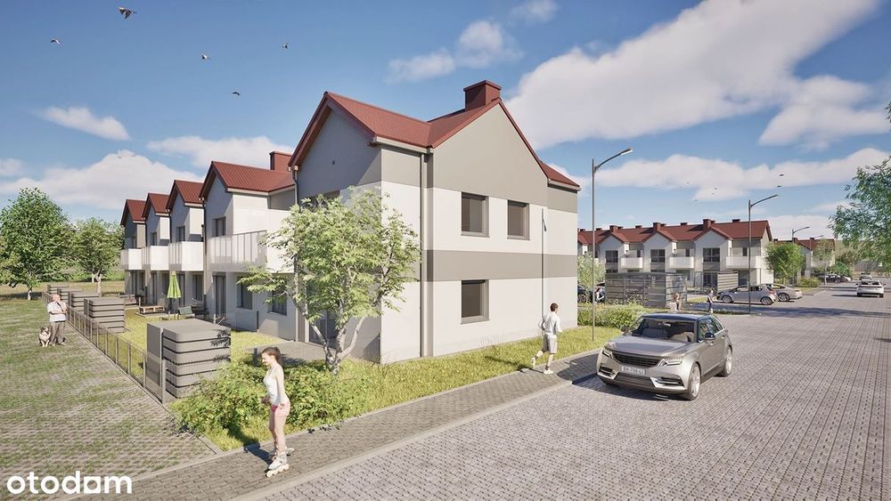2-pokojowe mieszkanie 46m2 + ogródek Bezpośrednio