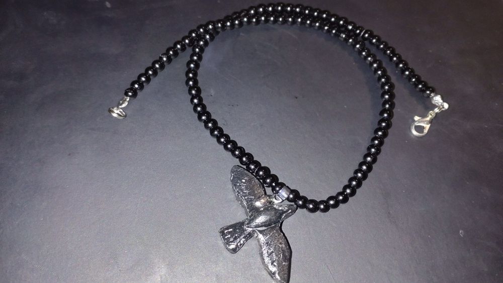 Подарунок на Миколая,Різдво,НР Чокер горлиця,підвіска голуб,намисто