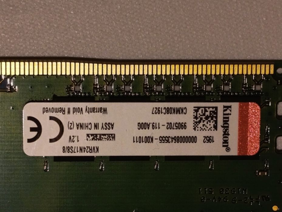 16GB RAM  DDR4 2666Hrz(8+8)