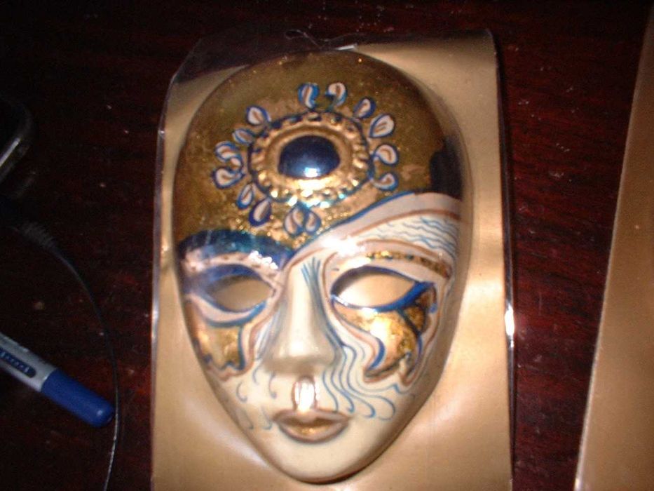 Máscaras Venezianas pintadas à mão
