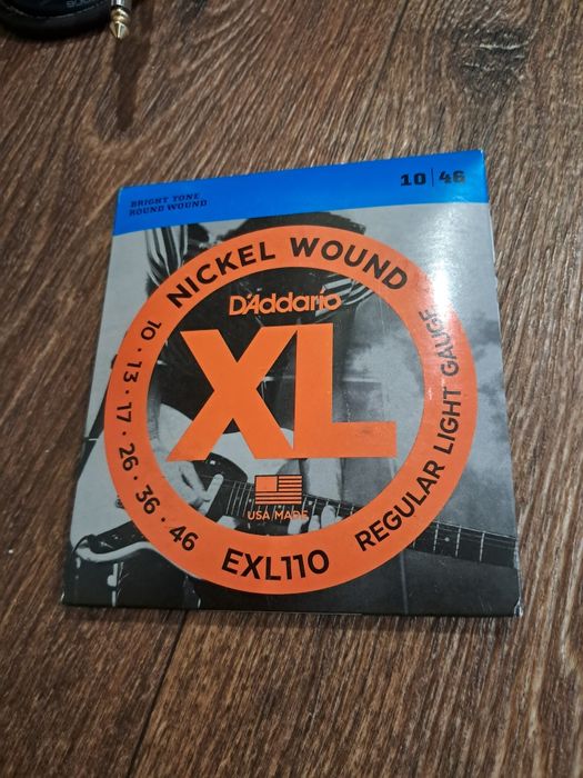 Ремінь Dimarzio Camo + струни + кабель Ibanez