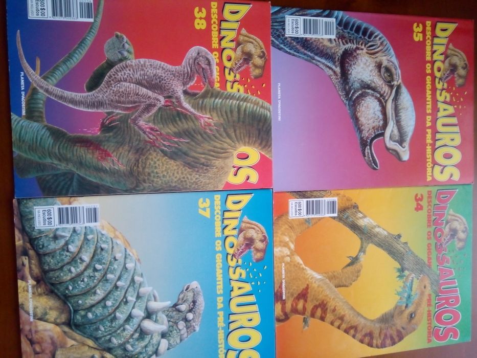 Revistas Dinossauros Vintage