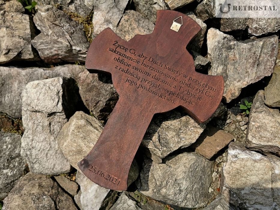 Płaskorzeźba Jezus ukrzyżowany prezent 50 cm