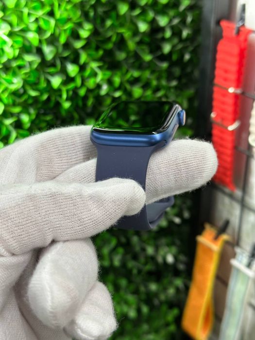 Apple Watch 7 45mm Blue NEW Магазин, Гарантія, Вибір