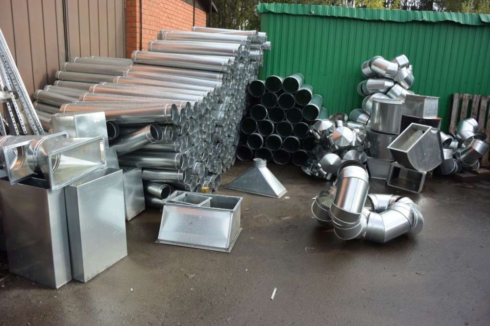 Изделия из оцинкованной стали. Воздуховоды для систем вентиляции