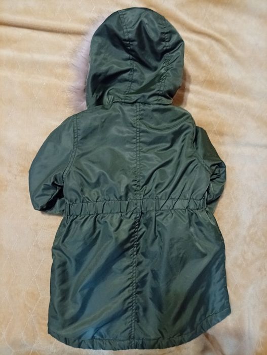 Тепла парка для дівчинки