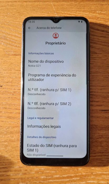 Telemóvel Nokia G21