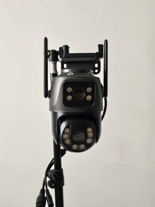 Уличная WiFi (вайфай) IP камера CamON 8МП. Ночное видение, ICSEE, звук